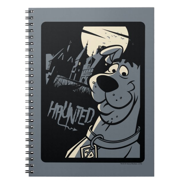 Scooby-Doo Noir Haunted Mansion Graphic Anteckningsbok (Framsidan)