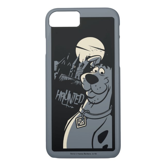 Scooby-Doo Noir Haunted Mansion Graphic Case-Mate iPhone Skal (Baksida)