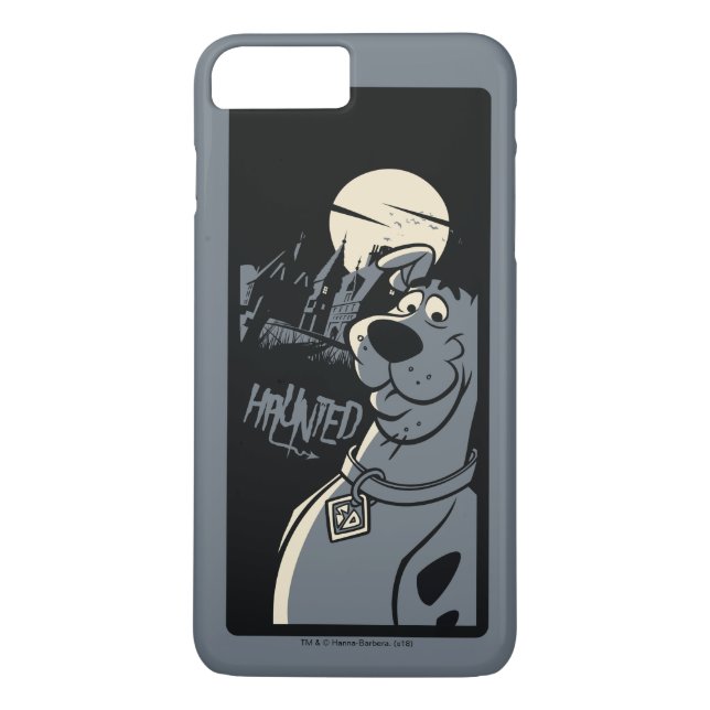 Scooby-Doo Noir Haunted Mansion Graphic Case-Mate iPhone Skal (Baksida)