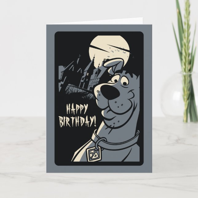 Scooby-Doo Noir Haunted Mansion Graphic Kort (Framsida)