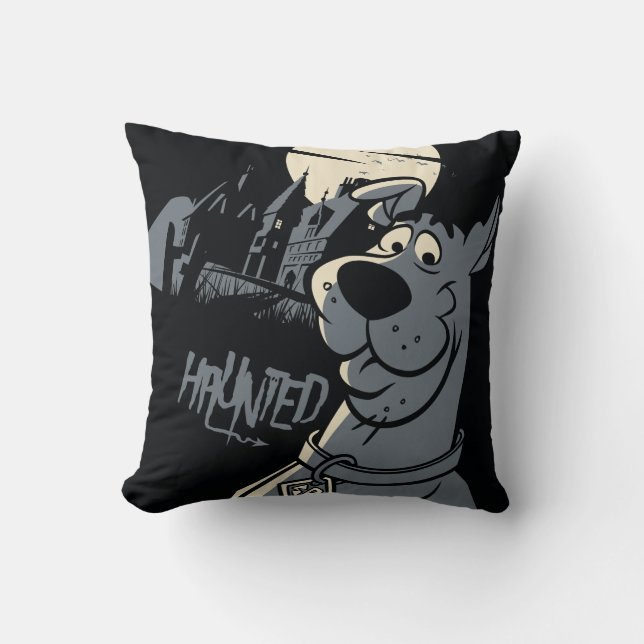 Scooby-Doo Noir Haunted Mansion Graphic Kudde (Framsida)