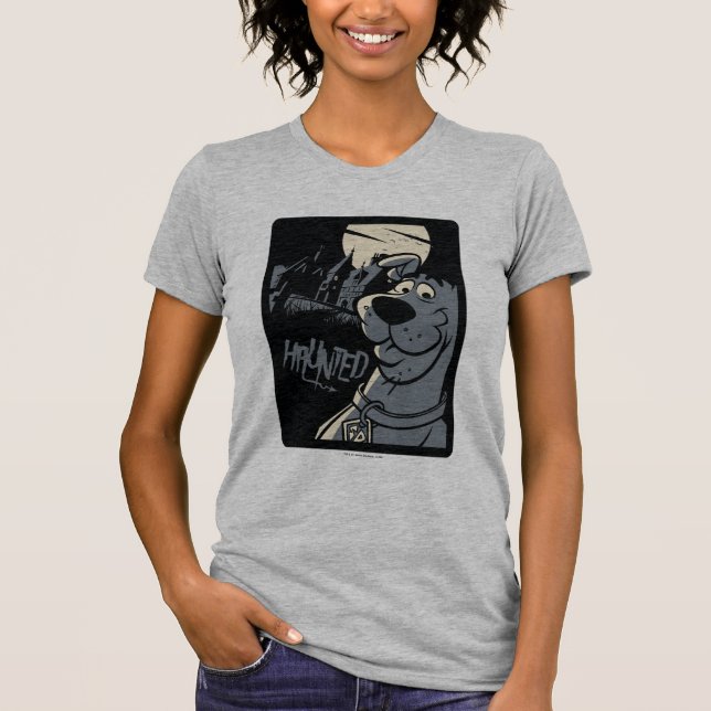 Scooby-Doo Noir Haunted Mansion Graphic T Shirt (Framsida)