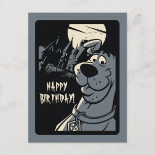 Scooby-Doo Noir Haunted Mansion Graphic Vykort