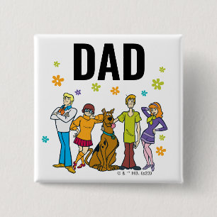 Scooby-Doo och Gang Birthday Pappa Knapp
