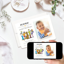 Scooby-Doo och Gang Groovy Birthday - Photo Inbjudningar