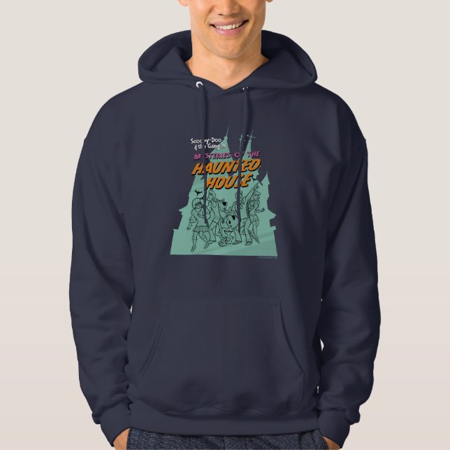 Scooby-Doo och Gang "Haunted House" Hoodie (Framsida)