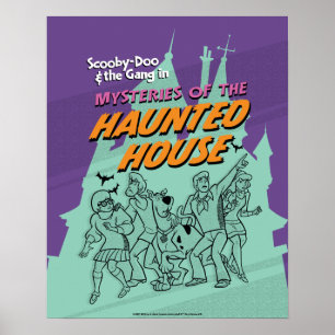 Scooby-Doo och Gang "Haunted House" Poster
