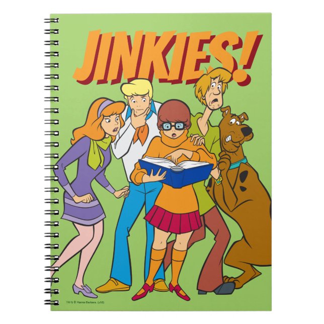 Scooby-Doo och Gang Investigate Bok Anteckningsbok (Framsidan)