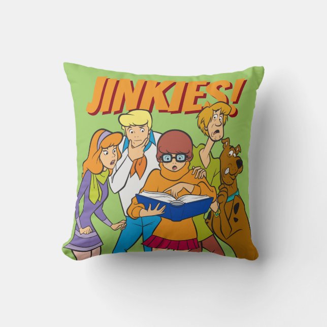 Scooby-Doo och Gang Investigate Bok Kudde (Framsida)