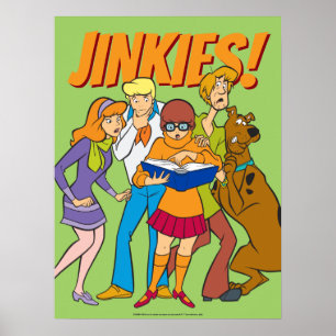 Scooby-Doo och Gang Investigate Bok Poster