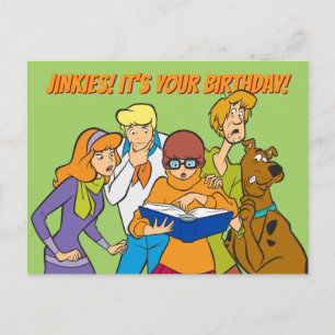 Scooby-Doo och Gang Investigate Bok Vykort