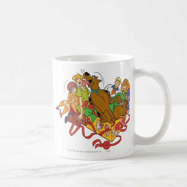 Scooby-Doo och Gang-jul Kaffemugg (Höger)