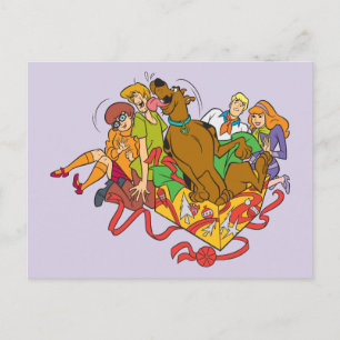 Scooby-Doo och Gang-julen Helg Vykort