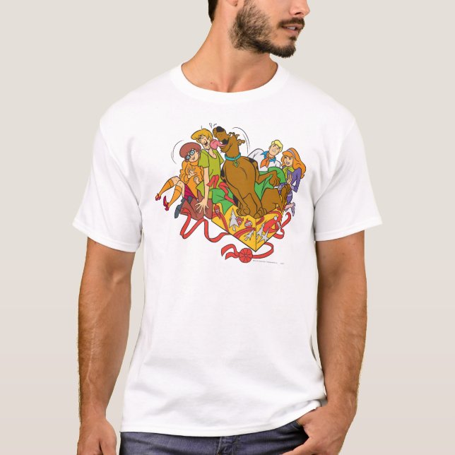 Scooby-Doo och Gang-julen T Shirt (Framsida)