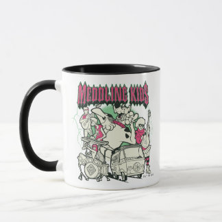 Scooby-Doo och Gang Meddling Kids Punk Band Mugg