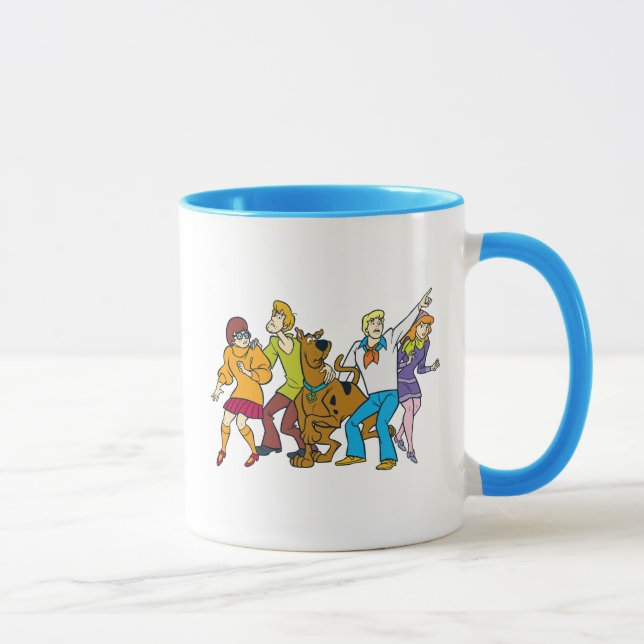 Scooby-Doo och Gang Myasty Inc. Mugg (Höger)