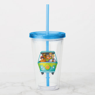 Scooby-Doo och Gang Myasty Maskin Airbrush Take Away Mugg