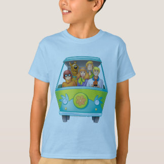 Scooby-Doo och Gang Myasty Maskin Airbrush Tee
