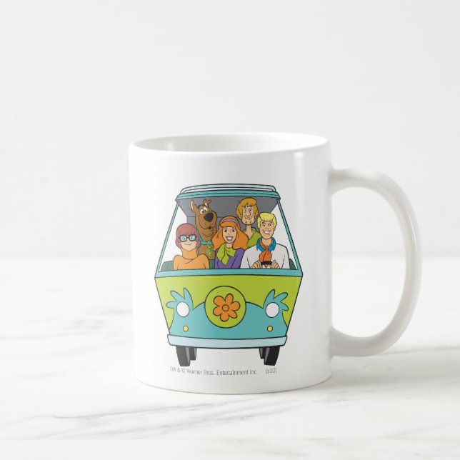 Scooby-Doo och Gang Myasty Maskin Kaffemugg (Höger)