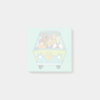 Scooby-Doo och Gang Myasty Maskin Post-it Block