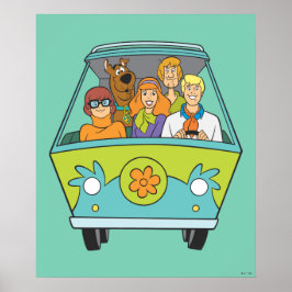 Scooby-Doo och Gang Myasty Maskin Poster