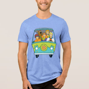 Scooby-Doo och Gang Myasty Maskin T-shirt I Triblend-tyg