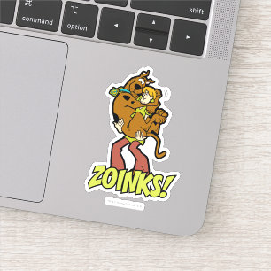 Scooby-Doo och lurviga Zoinks! Klistermärken