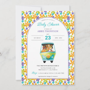 Scooby-Doo och Myasty Maskin Baby Shower Inbjudningar