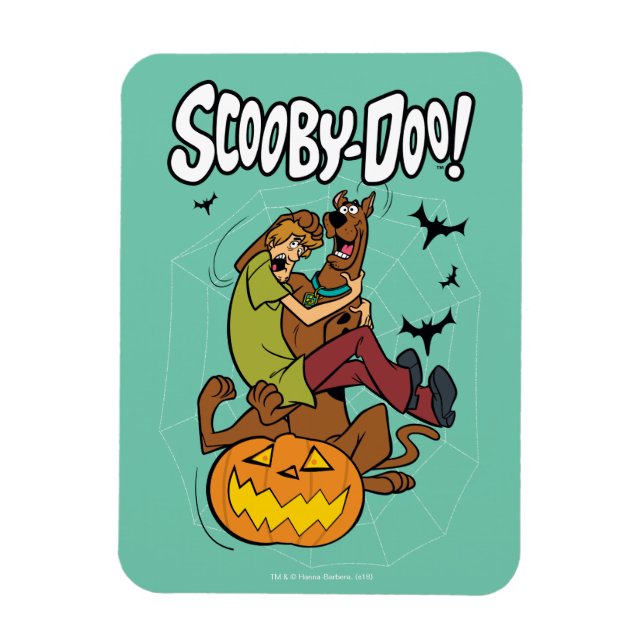 Scooby-Doo och Shaggy Halloween Fright Magnet (Vertikal)
