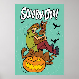 Scooby-Doo och Shaggy Halloween Fright Poster