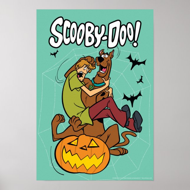 Scooby-Doo och Shaggy Halloween Fright Poster (Framsidan)