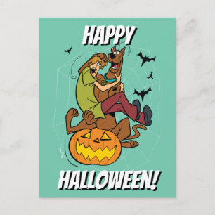Scooby-Doo och Shaggy Halloween Fright Vykort