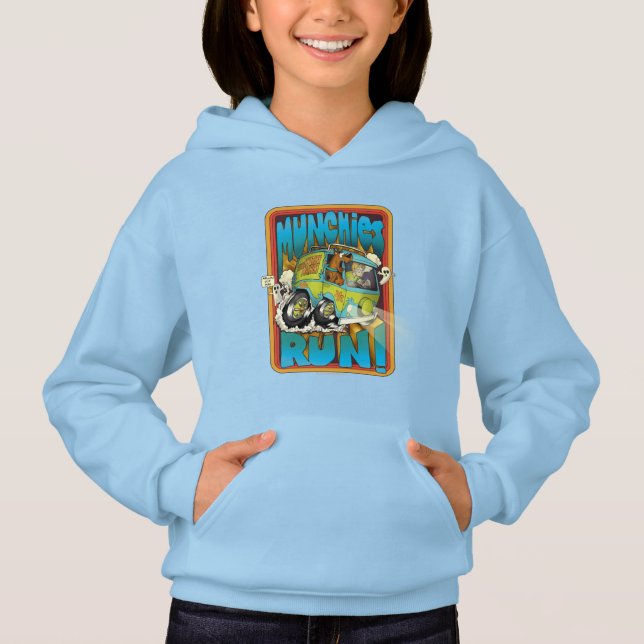 Scooby-Doo och Shaggy "Munchies Springa!" T Shirt (Framsida)