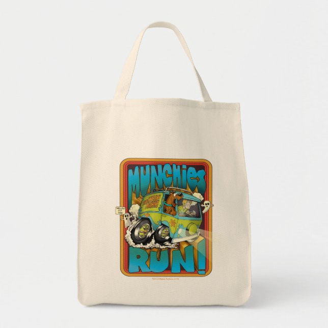 Scooby-Doo och Shaggy "Munchies Springa!" Tygkasse (Framsidan)