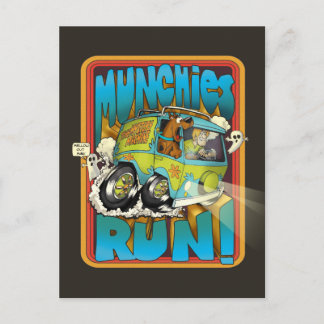 Scooby-Doo och Shaggy "Munchies Springa!" Vykort