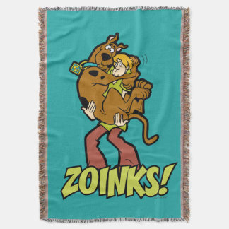 Scooby-Doo och Shaggy Zoinks! Filt