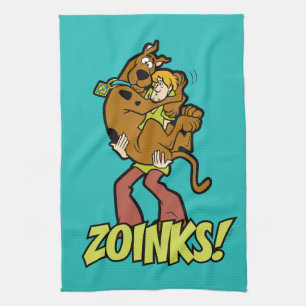Scooby-Doo och Shaggy Zoinks! Kökshandduk