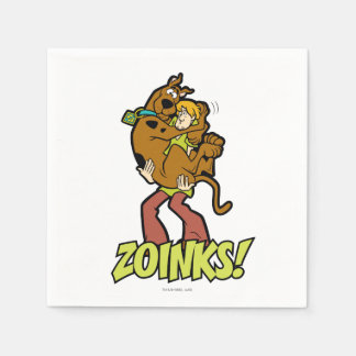 Scooby-Doo och Shaggy Zoinks! Pappersservett