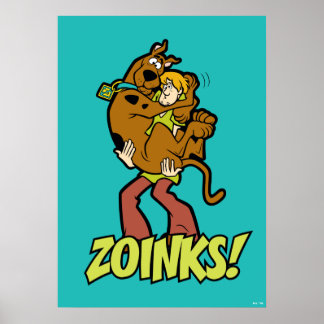 Scooby-Doo och Shaggy Zoinks! Poster