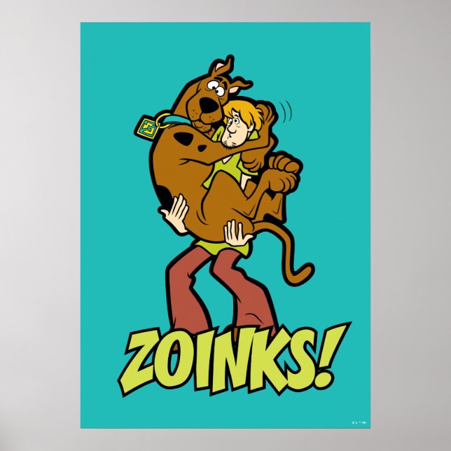 Scooby-Doo och Shaggy Zoinks! Poster (Framsidan)