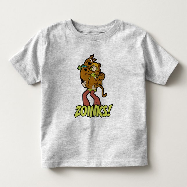 Scooby-Doo och Shaggy Zoinks! T Shirt (Framsida)