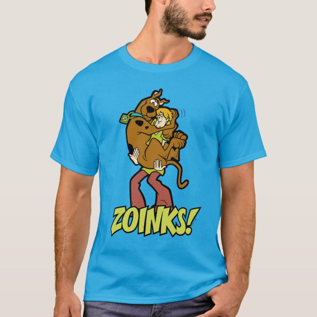 Scooby-Doo och Shaggy Zoinks! T-shirt (Framsida)