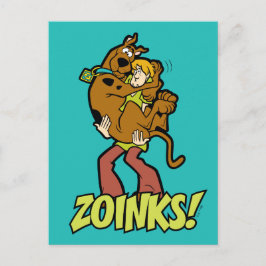 Scooby-Doo och Shaggy Zoinks! Vykort