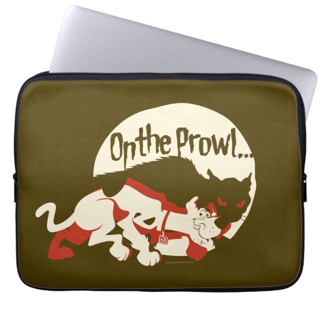 Scooby-Doo "on the Prowl" Laptop Fodral (Framsidan)