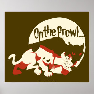 Scooby-Doo "on the Prowl" Poster