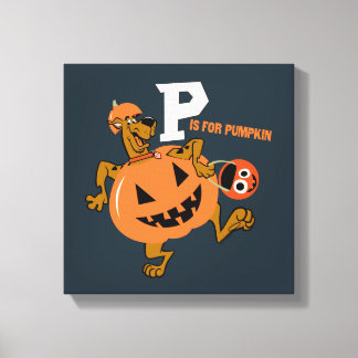 Scooby-Doo | P är för Pumpkin Canvastryck
