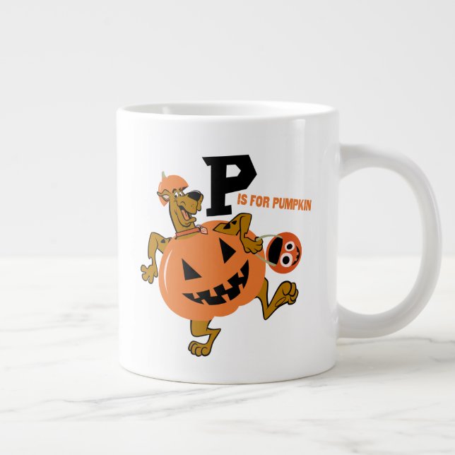Scooby-Doo | P är för Pumpkin Jumbo Mugg (Höger)
