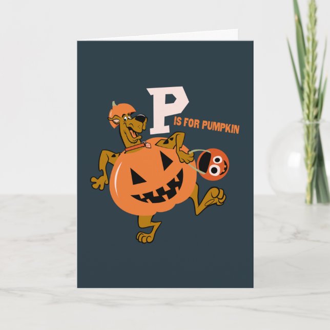 Scooby-Doo | P är för Pumpkin Kort (Framsida)