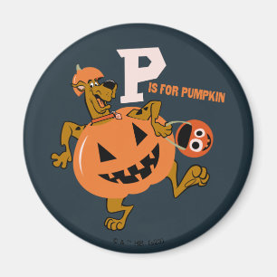Scooby-Doo P är för Pumpkin Magnet