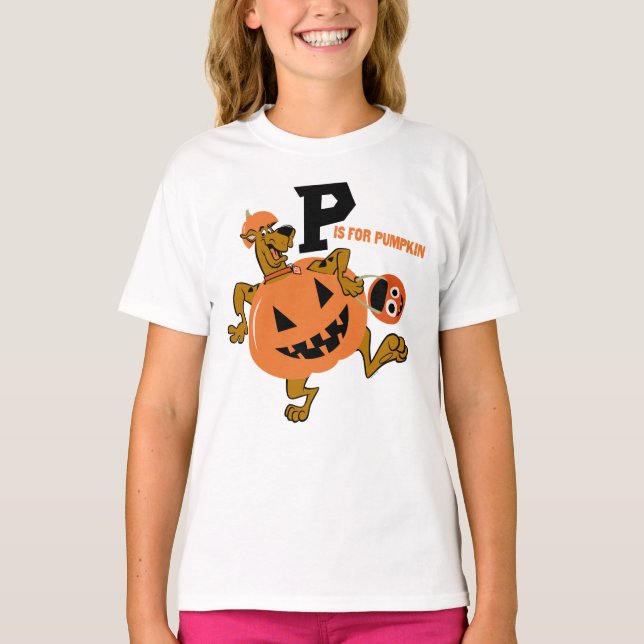 Scooby-Doo | P är för Pumpkin T Shirt (Framsida)